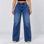 Dark Blue jeans, Front view